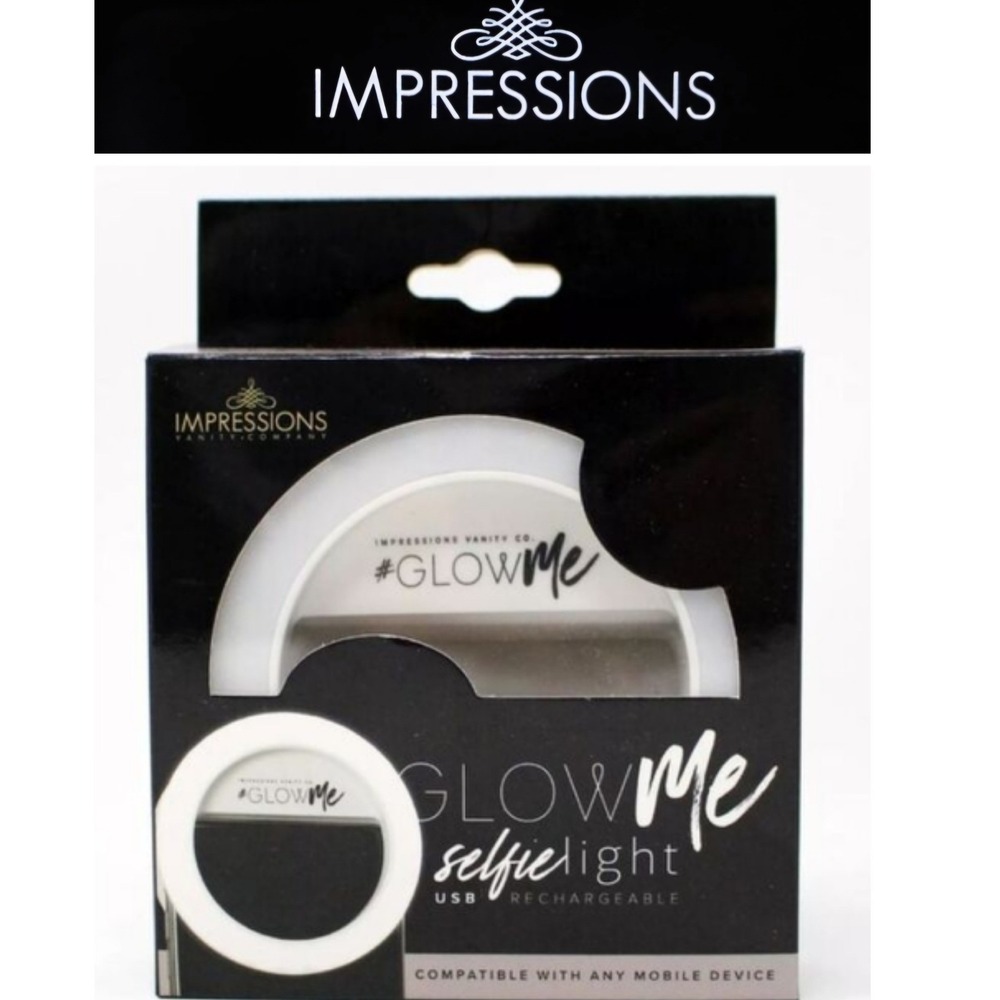 Impressions Glow Me USB Rechargeable Selfie Light